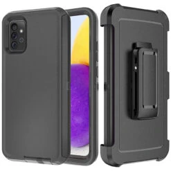 Samsung Galaxy A72 (4G/ 5G) Shock Proof Military Tough Holster Case
