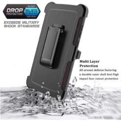 Samsung Galaxy A72 (4G/ 5G) Shock Proof Military Tough Holster Case -Cheap NewCase Store galaxy a72 military holster case 4 19164.1640778924