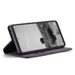 Black Galaxy A73 5G CaseMe Slim Magnetic Classy Wallet Case -Cheap NewCase Store galaxy a73 5g caseme slim wallet black 5 27376.1656297482