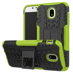 Green Defender Kickstand Case For Samsung Galaxy J5 Pro (2017)