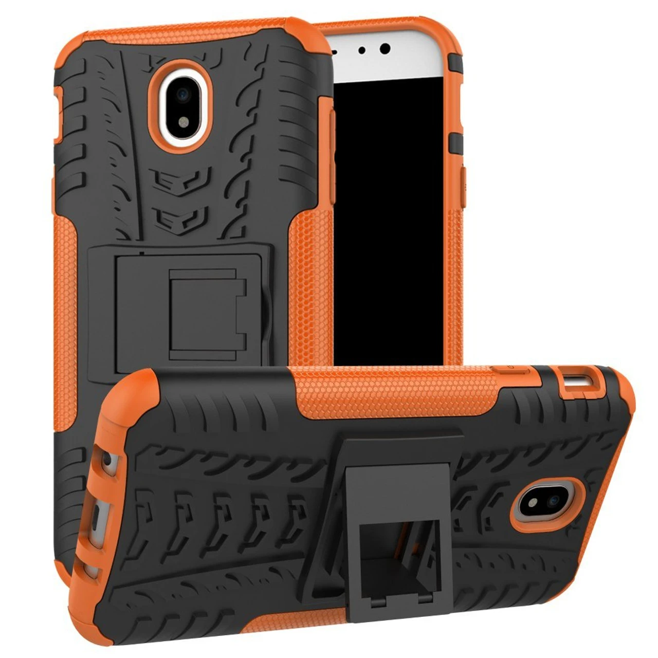 Orange Samsung Galaxy J7 Pro (2017) Heavy Duty Tradies Case 1 Orange Samsung Galaxy J7 Pro (2017) Heavy Duty Tradies Case