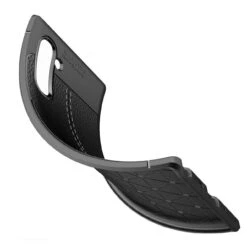 Black Ultra Slim Shock Proof Leather Texture Case For Galaxy Note 10 -Cheap NewCase Store galaxy note 10 carbon fibre leather black 6 64157.1573346588