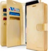 Gold Mercury Mansoor Diary Wallet Case Card Slots For Galaxy Note 10+