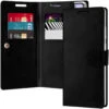 Black Galaxy Note 20 Genuine Mercury Mansoor 9 Card Slot Wallet Case