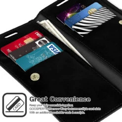 Black Galaxy Note 20 Genuine Mercury Mansoor 9 Card Slot Wallet Case -Cheap NewCase Store galaxy note 20 mercury mansoor wallet black 3 07830.1601877376
