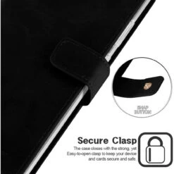 Black Galaxy Note 20 Genuine Mercury Mansoor 9 Card Slot Wallet Case -Cheap NewCase Store galaxy note 20 mercury mansoor wallet black 5 69035.1601877395