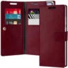 Classy Wine Galaxy Note 20 Genuine Mercury Mansoor Wallet Case