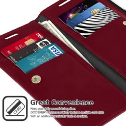 Classy Wine Galaxy Note 20 Genuine Mercury Mansoor Wallet Case -Cheap NewCase Store galaxy note 20 mercury mansoor wallet wine 3 79644.1636969765
