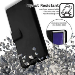 Black Genuine Mercury Mansoor Wallet Case For Galaxy Note 20 Ultra -Cheap NewCase Store galaxy note 20 ultra mercury mansoor wallet black 6 56246.1659820816