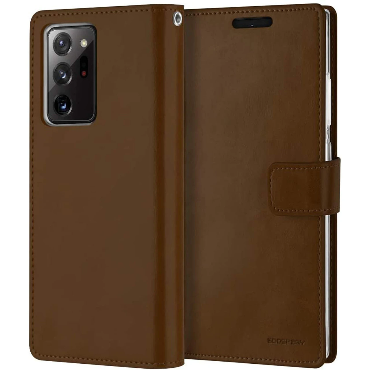 Vintage Brown Mercury Mansoor Wallet Case For Galaxy Note 20 Ultra 2 Vintage Brown Mercury Mansoor Wallet Case For Galaxy Note 20 Ultra - Image 2