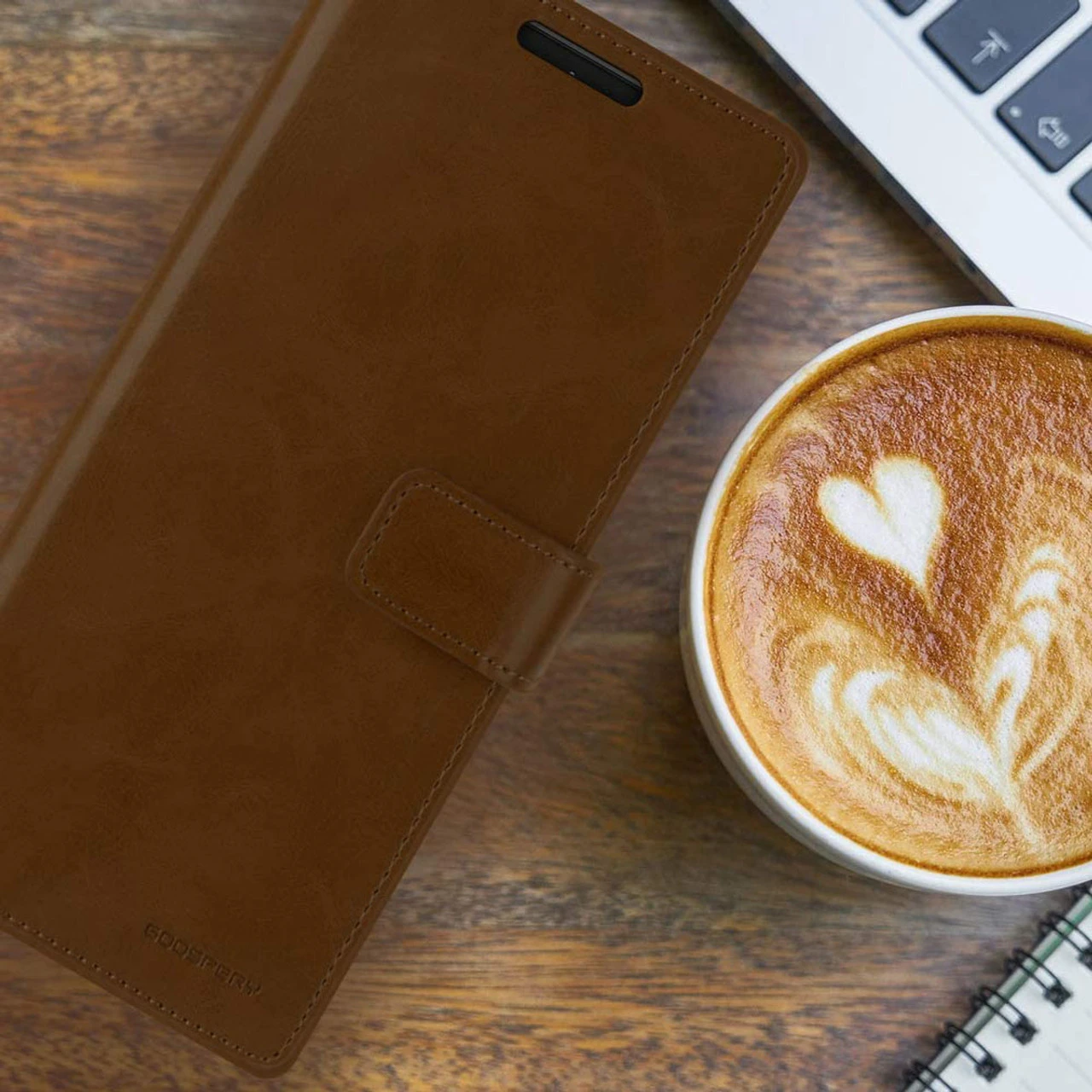 Vintage Brown Mercury Mansoor Wallet Case For Galaxy Note 20 Ultra 6 Vintage Brown Mercury Mansoor Wallet Case For Galaxy Note 20 Ultra - Image 6