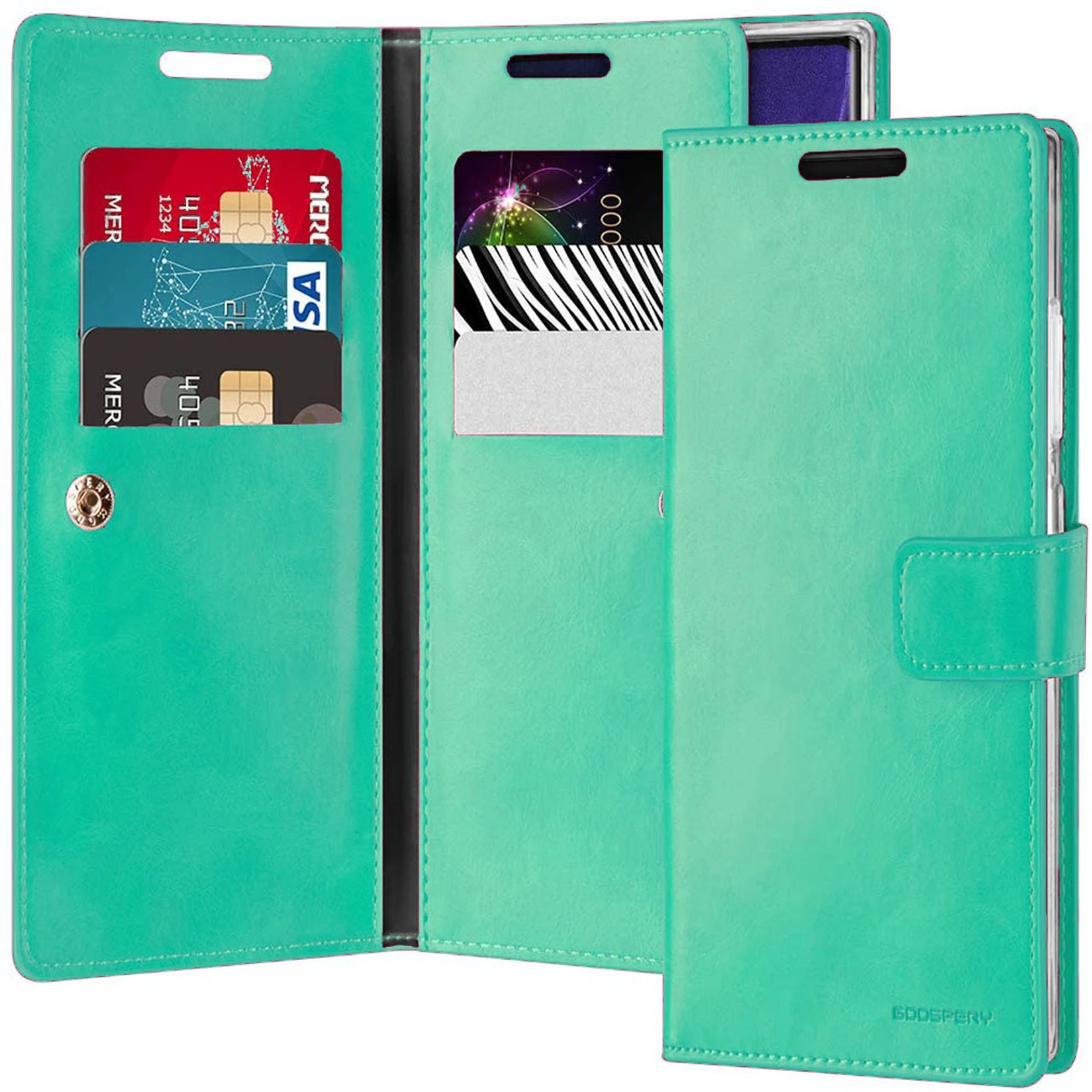 Mint Green Galaxy Note 20 Ultra Mercury Mansoor Wallet Case Cover 1 Mint Green Galaxy Note 20 Ultra Mercury Mansoor Wallet Case Cover