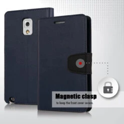 Black Galaxy Note 4 Mercury Sonata Diary Card Slots Wallet Case -Cheap NewCase Store galaxy note 4 sonata wallet black 4 92793.1594362727