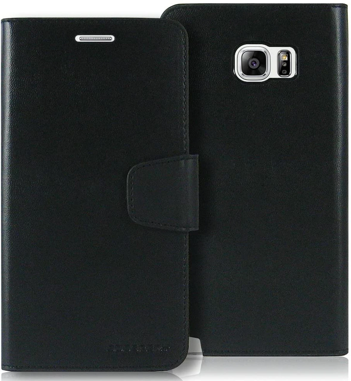 Black Galaxy Note 5 Mercury Sonata Diary Card Slots Wallet Case 1 Black Galaxy Note 5 Mercury Sonata Diary Card Slots Wallet Case
