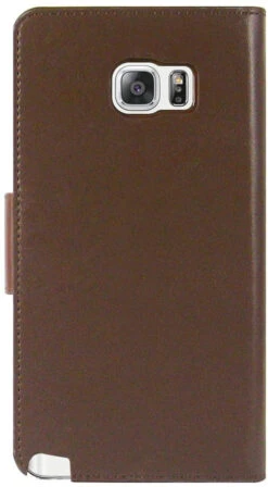 Brown Galaxy Note 5 Mercury Sonata Diary Card Slots Wallet Case -Cheap NewCase Store galaxy note 5 sonata wallet brown 3 10054.1594362321