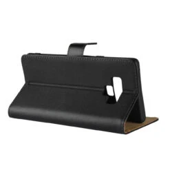 Black Samsung Galaxy Note 9 Genuine Leather Business Wallet Case -Cheap NewCase Store galaxy note 9 genuine leather wallet 4 37087.1637712486
