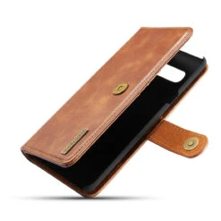 Brown DG.Ming 2 In 1 Leather Wallet Removable Magnetic Case For Galaxy S10 5G -Cheap NewCase Store galaxy s10 5g dg ming wallet magnetic case brown 6 70554.1701321556