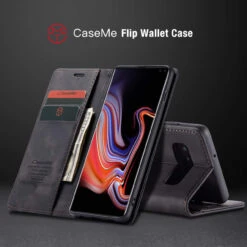 Premium Galaxy S10e CaseMe Slim 2 Card Slot Wallet Case - Black -Cheap NewCase Store galaxy s10 caseme wallet black 3 71383.1687239828