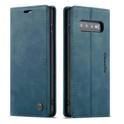 Exceptional Blue CaseMe Slim Compact Wallet Case For Galaxy S10 5G