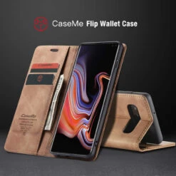 Brown CaseMe Soft Matte Business Wallet Case For Galaxy S10e 13 Brown CaseMe Soft Matte Business Wallet Case For Galaxy S10e -Cheap NewCase Store galaxy s10 caseme wallet brown 7 62910.1569805516