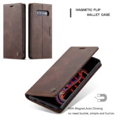 Business Galaxy S10 CaseMe Slim Wallet Case Card Slots - Coffee -Cheap NewCase Store galaxy s10 caseme wallet coffee 7 46870.1573614772