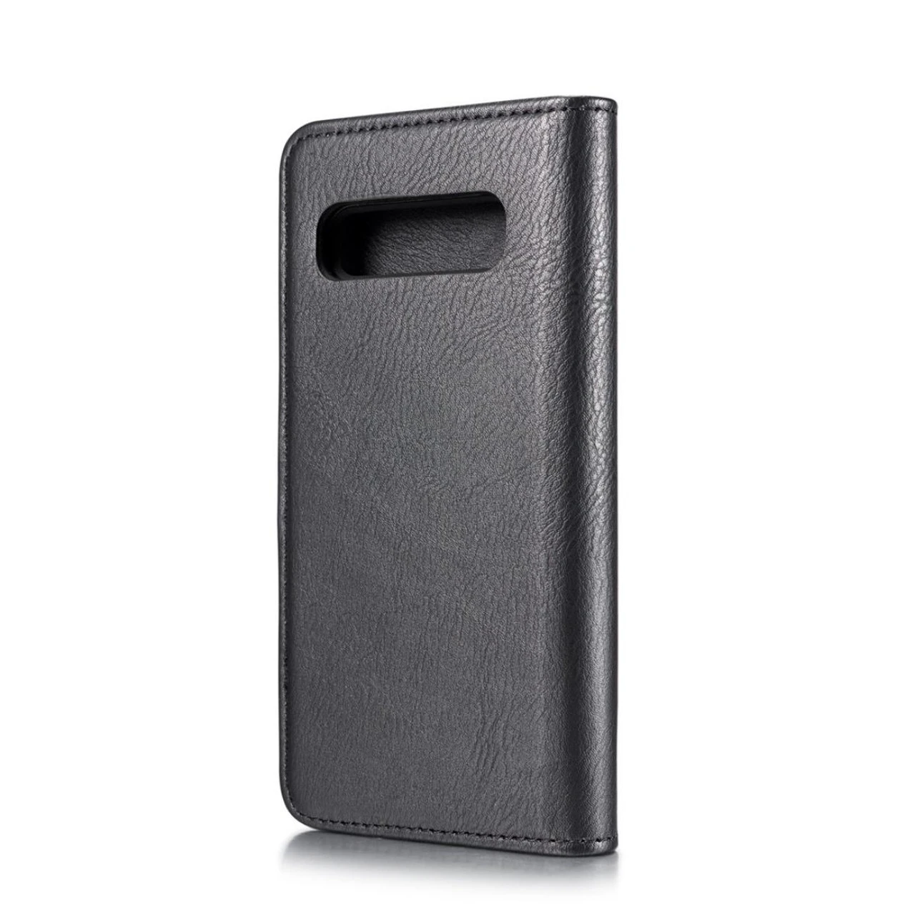 Black DG.Ming Wallet Removable Magnetic Case With Card Slots For Galaxy S10 3 Black DG.Ming Wallet Removable Magnetic Case With Card Slots For Galaxy S10 - Image 3