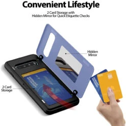 Lilac Galaxy S10 Goospery Magnetic Door 2 Card Shock Proof Case 13 Lilac Galaxy S10 Goospery Magnetic Door 2 Card Shock Proof Case -Cheap NewCase Store galaxy s10 goospery magnetic door case lilac 7 17561.1675299213