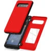 Red Galaxy S10 Mercury Magnetic Door 2 Card Shock Proof Case