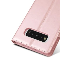 Rose Gold Hanman Wallet Case For Samsung Galaxy S10+ Plus -Cheap NewCase Store galaxy s10 hanman wallet rose gold 2 28136.1553805798