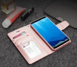 Rose Gold Hanman Wallet Case For Samsung Galaxy S10+ Plus -Cheap NewCase Store galaxy s10 hanman wallet rose gold 5 17549.1553805797