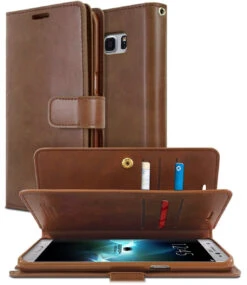 Vintage Brown Mercury Mansoor Wallet Case For Galaxy S10 5G