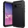 Samsung Galaxy S10 Black Metal Heavy Duty Shockproof Case
