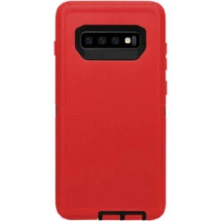Red Heavy Duty Military Defense Drop Proof Case For Galaxy S10 -Cheap NewCase Store galaxy s10 military grade defender case red 3 14974.1691725194