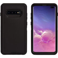 Samsung Galaxy S10+ Plus Tradies Full Body Heavy Duty Holster Case -Cheap NewCase Store galaxy s10 military holster case 4 49382.1676352309