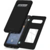 Black Goospery Magnetic Door 2 Card Shockproof Case For Galaxy S10 + Plus