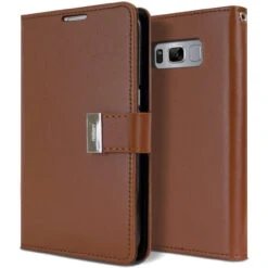 Brown Genuine Mercury Rich Diary Quality Wallet Case For Galaxy S10 5G