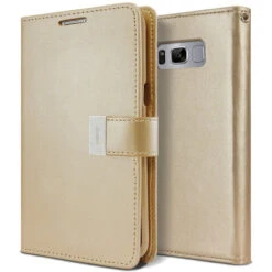 Gold Genuine Mercury Rich Diary Wallet Case For Samsung Galaxy S10 5G