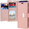 Rose Gold Genuine Mercury Rich Diary Wallet Case For Galaxy S10 5G