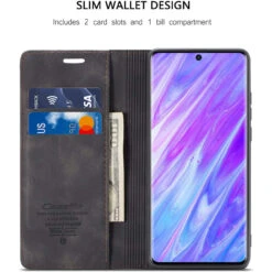 Black Galaxy S20 CaseMe Wallet Classic Magnetic Handmade Phone Case 15 Black Galaxy S20 CaseMe Wallet Classic Magnetic Handmade Phone Case -Cheap NewCase Store galaxy s20 caseme wallet black 2 21484.1690890936