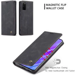 Black Galaxy S20 CaseMe Wallet Classic Magnetic Handmade Phone Case 12 Black Galaxy S20 CaseMe Wallet Classic Magnetic Handmade Phone Case -Cheap NewCase Store galaxy s20 caseme wallet black 5 69263.1690890936
