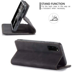 Black Galaxy S20 CaseMe Wallet Classic Magnetic Handmade Phone Case 14 Black Galaxy S20 CaseMe Wallet Classic Magnetic Handmade Phone Case -Cheap NewCase Store galaxy s20 caseme wallet black 6 85461.1690890936
