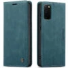 Blue Galaxy S20 CaseMe Wallet Classic Magnetic Closure Phone Case