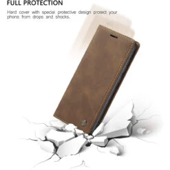 Brown Galaxy S20 CaseMe Wallet Vintage Retro Magnetic Phone Case -Cheap NewCase Store galaxy s20 caseme wallet brown 7 86418.1636801063