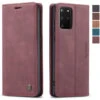 Classy Wine Galaxy S20 CaseMe Wallet Magnetic Card Holder Phone Case