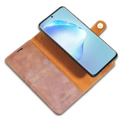 Brown DG.Ming Wallet Removable Magnetic Case With Card Slots For Galaxy S20 -Cheap NewCase Store galaxy s20 dg ming wallet magnetic case brown 6 73360.1701321562