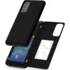 Black Galaxy S20 FE Goospery Magnetic Door 2 Card Shock Proof Case