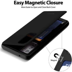 Black Galaxy S20 FE Goospery Magnetic Door 2 Card Shock Proof Case -Cheap NewCase Store galaxy s20 fe goospery magnetic door case black 3 66482.1654754010