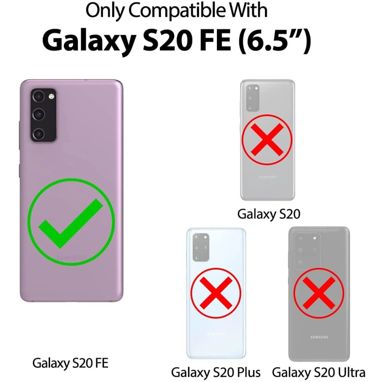 Lilac Goospery Magnetic Door Bumper Card Holder Case For Galaxy S20 FE 5 Lilac Goospery Magnetic Door Bumper Card Holder Case For Galaxy S20 FE - Image 5