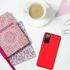 Red Galaxy S20 FE Goospery Slim Magnetic Door Credit Card Case -Cheap NewCase Store galaxy s20 fe goospery magnetic door case red 6 76452.1652821089