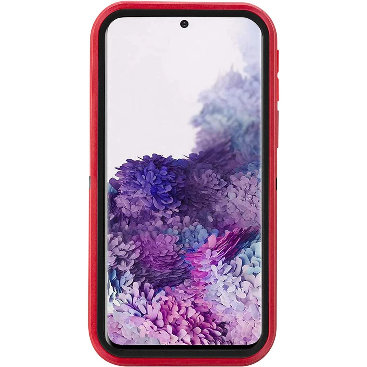 Red Galaxy S20 FE Tough Military Grade Drop Proof Defender Case 6 Red Galaxy S20 FE Tough Military Grade Drop Proof Defender Case - Image 6